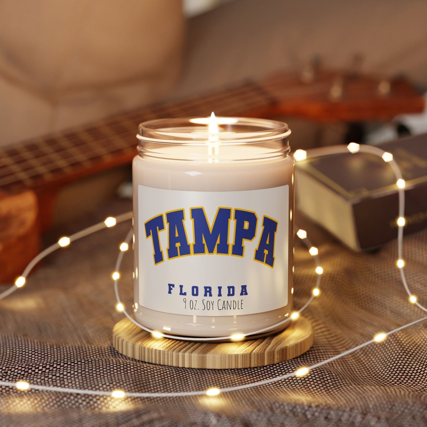 Custom University Name Personalized Candle - Can Be Made With College Name and Colors