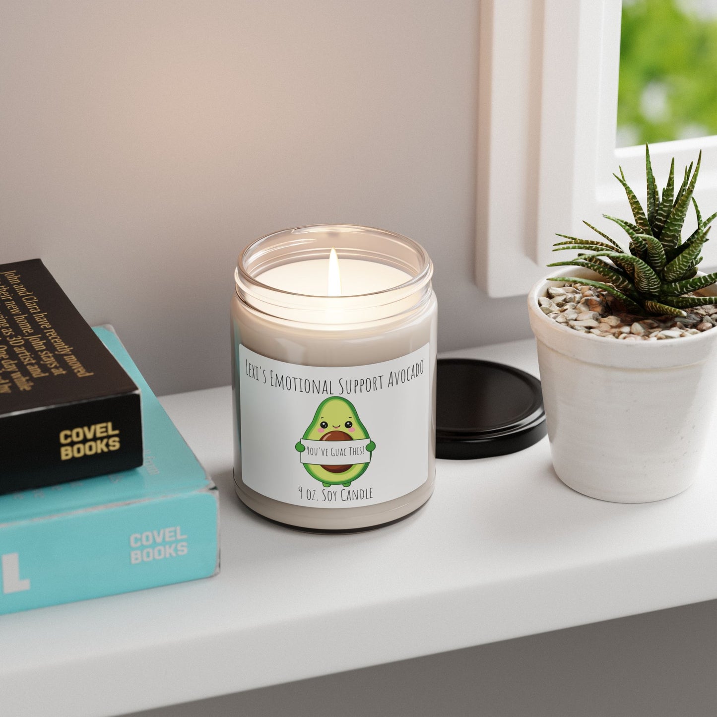 Emotional Support Avocado Soy Candle
