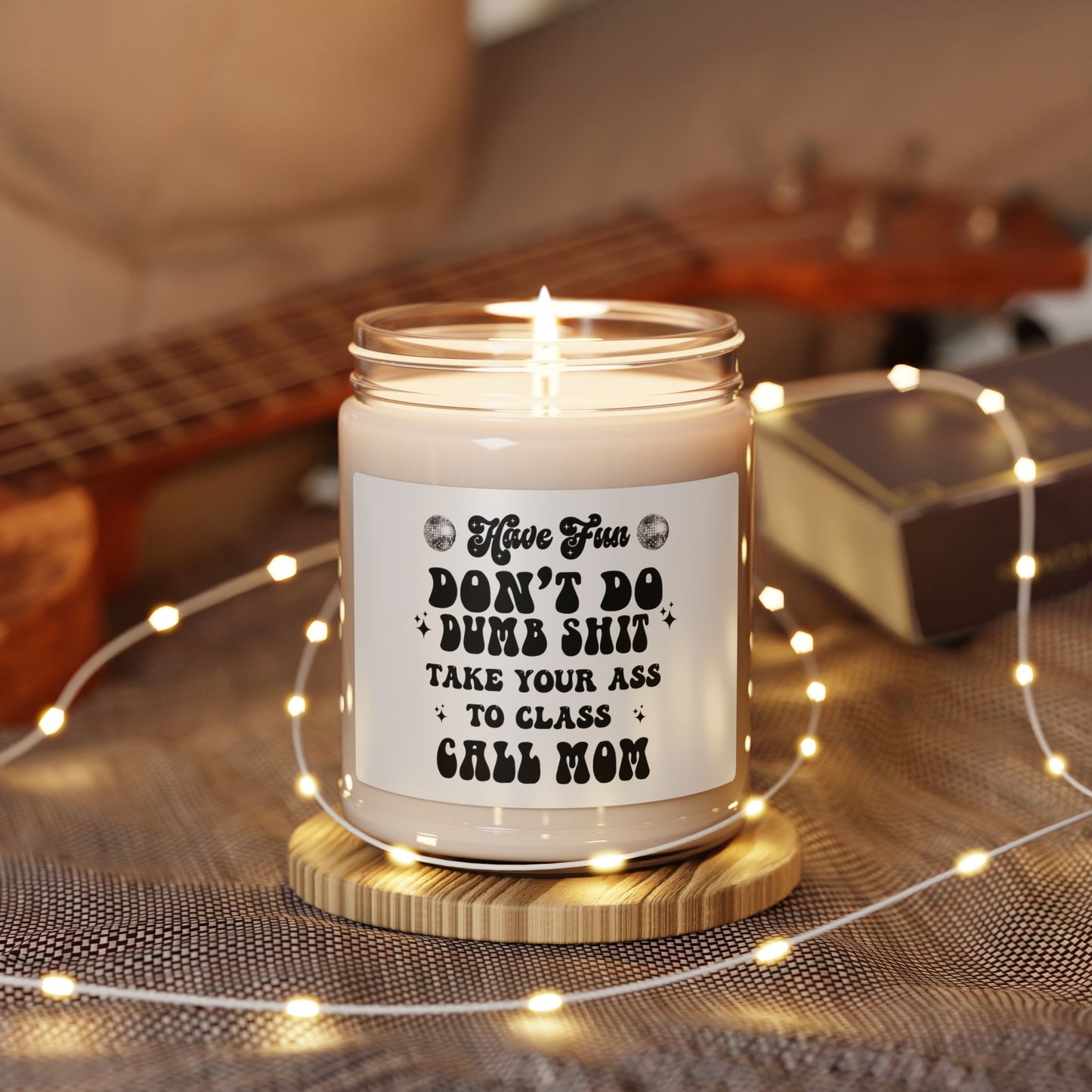 College Check List Soy Candle