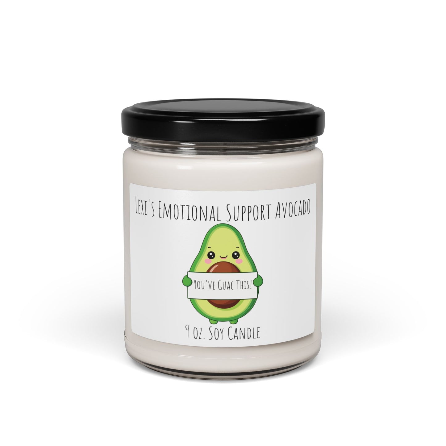 Emotional Support Avocado Soy Candle
