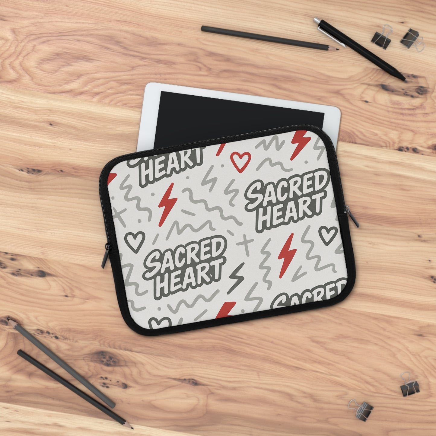 Custom Y2K Laptop Sleeve - With College Name and Colors