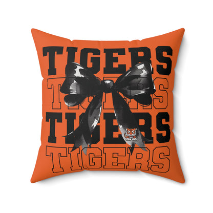 College Mascot Coquette Custom Pillow, ANY School Name Merch