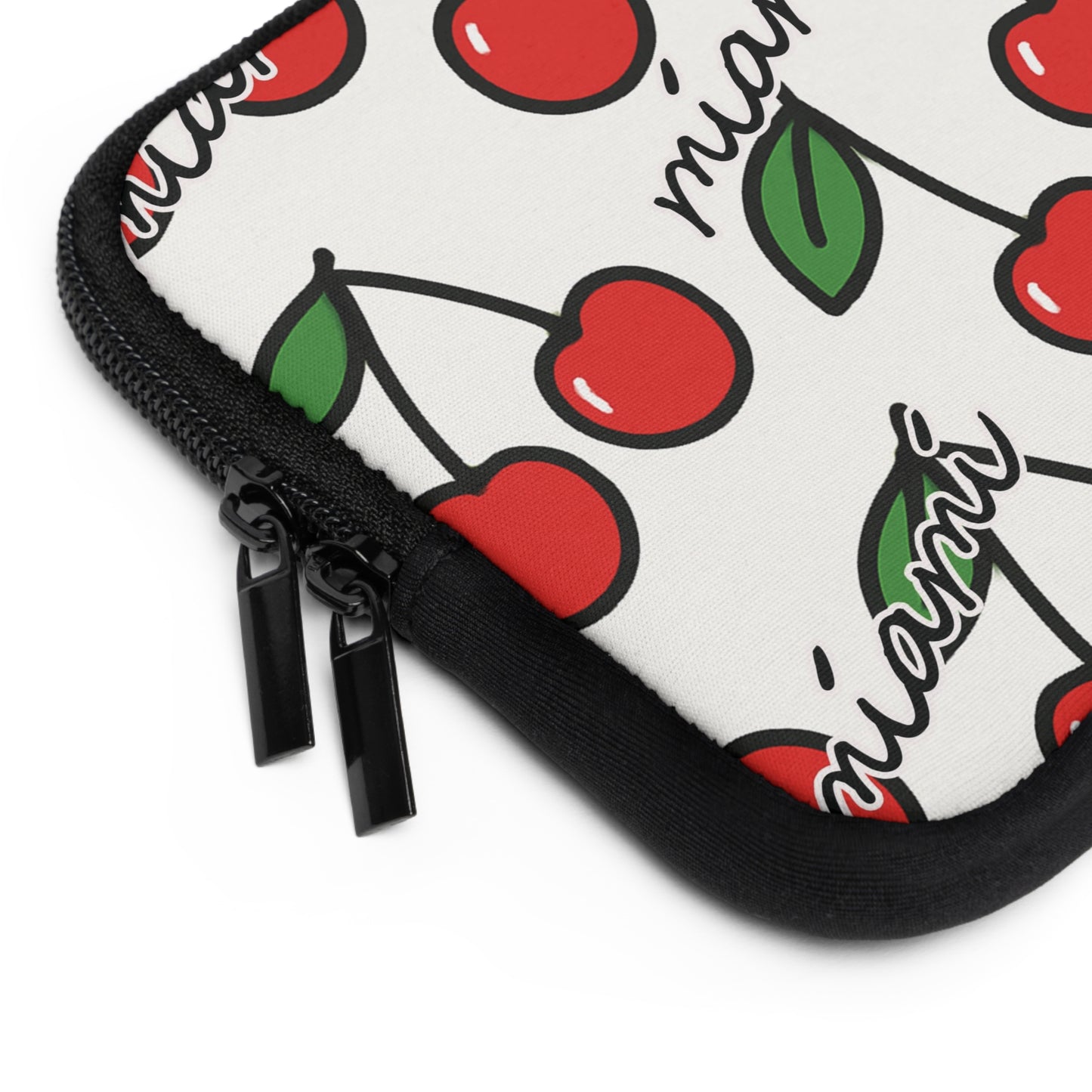 Cherry Print Laptop and Tablet Sleeve - With College Name