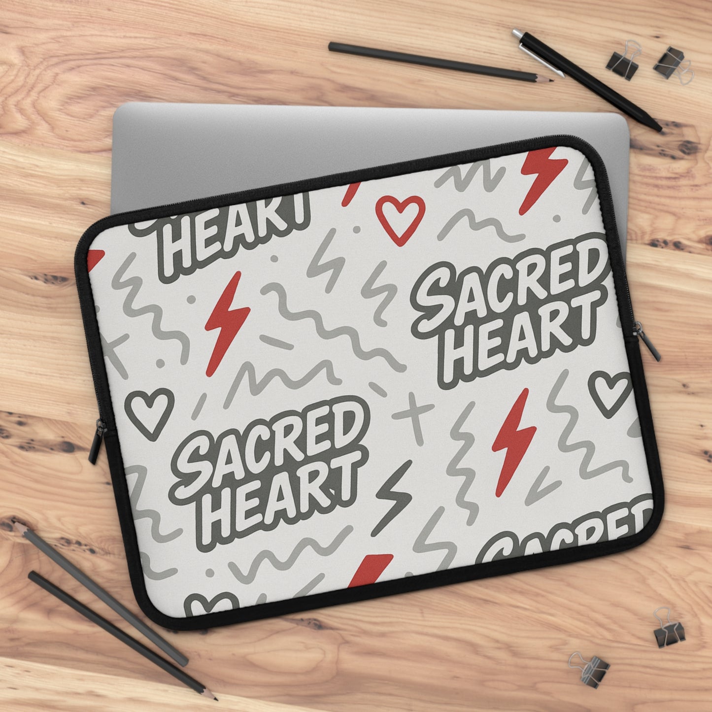 Custom Y2K Laptop Sleeve - With College Name and Colors