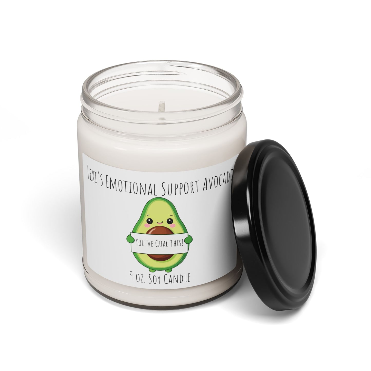 Emotional Support Avocado Soy Candle