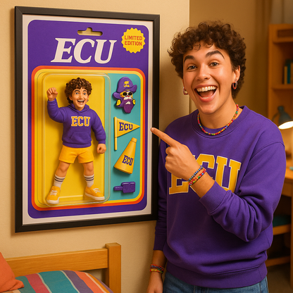 Custom University Action Figure - Digital Download Only - No Physical Product Will Be Sent