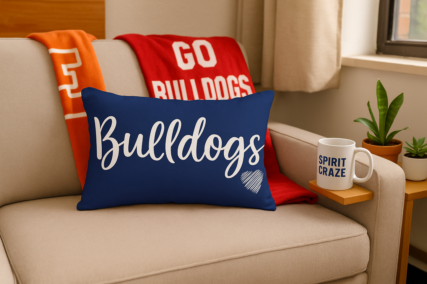 Custom College or Mascot Pillow